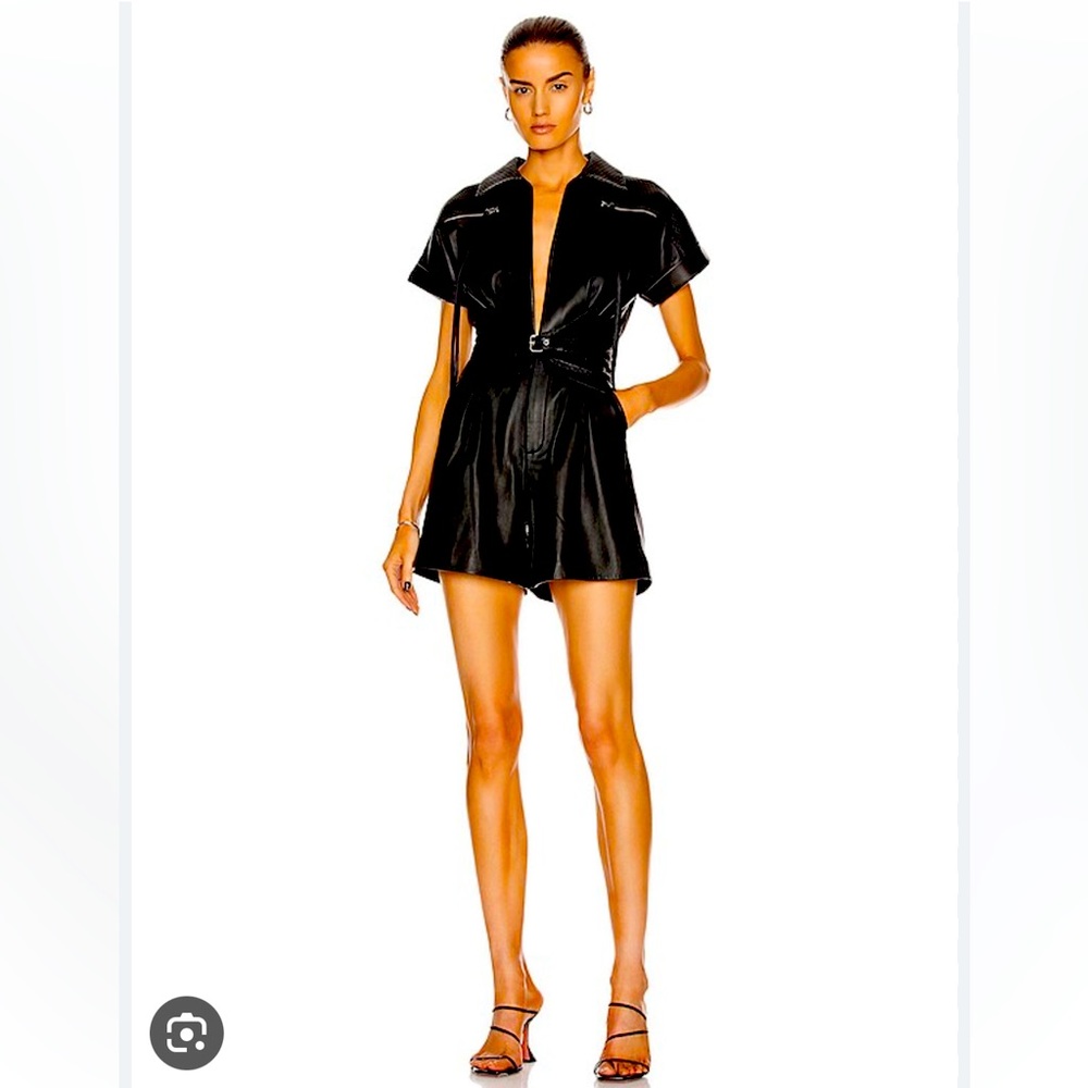 Retrofete Susan Leather Romper